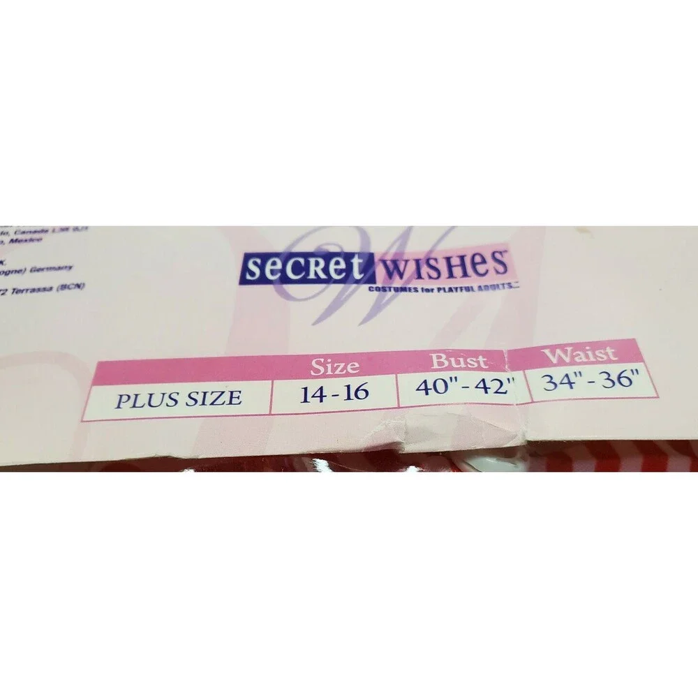 XX 17552 Candy Striper Women's Plus by Secret Wishes